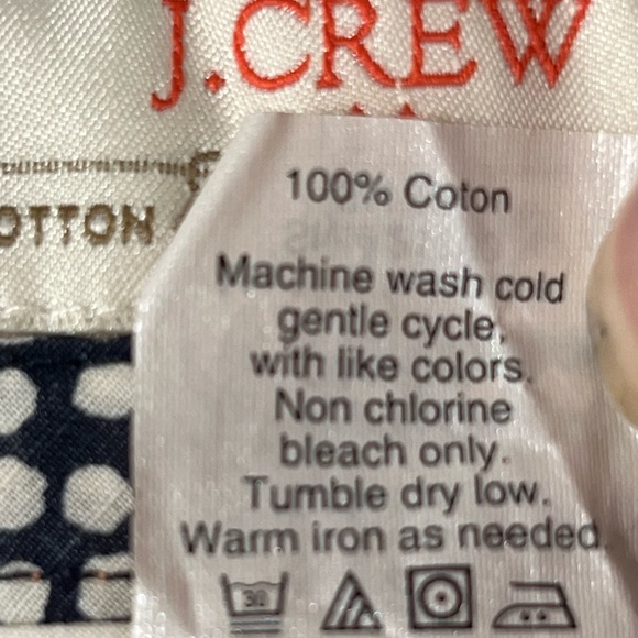 J.CREW Factory Shorts Size 2 Broken In Chino Orange Cotton - Picture 4 of 5